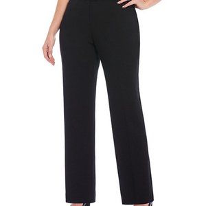 Calvin Klein Plus Size Mid-Rise Straight Leg Pants